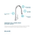 LK6000CR Kitchen/Kitchen Faucets/Pull Down Spray Faucets