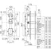 35527970-900010 Bathroom/Bathroom Tub & Shower Faucets/Shower Only Faucet Trim