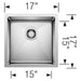 443144 Kitchen/Kitchen Sinks/Bar & Prep Sinks