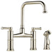62525LF-PN Kitchen/Kitchen Faucets/Bridge Kitchen Faucets