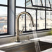 64025LF-PN Kitchen/Kitchen Faucets/Pull Down Spray Faucets