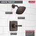 T14264-RB Bathroom/Bathroom Tub & Shower Faucets/Shower Only Faucet Trim