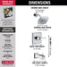 T14464 Bathroom/Bathroom Tub & Shower Faucets/Tub & Shower Faucet Trim