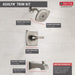 T14464-SS Bathroom/Bathroom Tub & Shower Faucets/Tub & Shower Faucet Trim