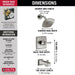 T14464-SS Bathroom/Bathroom Tub & Shower Faucets/Tub & Shower Faucet Trim