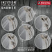 T17264-SS-I Bathroom/Bathroom Tub & Shower Faucets/Showerhead & Handshower Combos