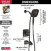 T17464-RB-I Bathroom/Bathroom Tub & Shower Faucets/Showerhead & Handshower Combos
