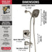 T17464-SS-I Bathroom/Bathroom Tub & Shower Faucets/Showerhead & Handshower Combos