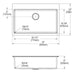 CR43224 Kitchen/Kitchen Sinks/Drop in Kitchen Sinks