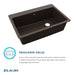 ELG13322BK0 Kitchen/Kitchen Sinks/Drop in Kitchen Sinks