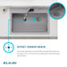 ELG13322GY0 Kitchen/Kitchen Sinks/Drop in Kitchen Sinks