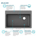 ELG13322GY0 Kitchen/Kitchen Sinks/Drop in Kitchen Sinks