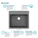 ELG2522GY0 Kitchen/Kitchen Sinks/Drop in Kitchen Sinks