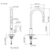 33870875-000010 Kitchen/Kitchen Faucets/Pull Down Spray Faucets
