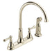2497LF-PN Kitchen/Kitchen Faucets/Kitchen Faucets With Side Sprayer
