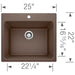401922 Kitchen/Kitchen Sinks/Dual Mount Kitchen Sinks