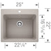 401926 Kitchen/Kitchen Sinks/Dual Mount Kitchen Sinks
