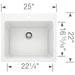 401927 Kitchen/Kitchen Sinks/Dual Mount Kitchen Sinks