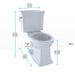 CST404CUFG#12 Bathroom/Toilets Bidets & Bidet Seats/Two Piece Toilets