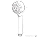 RP61593PC Bathroom/Bathroom Tub & Shower Faucets/Handshowers