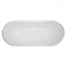 D2201RI2432-0.415-W Bathroom/Bathtubs & Showers/Freestanding Tubs