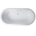 CHT6632HTO-WHI Bathroom/Bathtubs & Showers/Freestanding Tubs