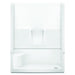 160344PSL-WH Bathroom/Bathtubs & Showers/Shower Stalls
