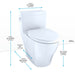 MS624124CEFG#03 Bathroom/Toilets Bidets & Bidet Seats/One Piece Toilets
