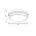 6-3350-14-322 Lighting/Ceiling Lights/Flush & Semi-flush Lights