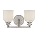 8-6836-2-SN Lighting/Wall Lights/Vanity & Bath Lights