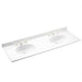 VT022612B.130 Bathroom/Vanities/Double Vanity Tops Only