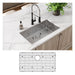 ECTSRS33229TBG1 Kitchen/Kitchen Sinks/Dual Mount Kitchen Sinks