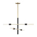 H178804-AGB/BK Lighting/Ceiling Lights/Chandeliers