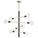 H178808-AGB/BK Lighting/Ceiling Lights/Chandeliers