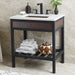 VT30-R1812-P-3-P-3 Bathroom/Bathroom Sinks/Single Vanity Top Sinks