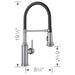 442509 Kitchen/Kitchen Faucets/Pull Down Spray Faucets