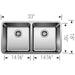 442768 Kitchen/Kitchen Sinks/Undermount Kitchen Sinks