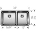 442769 Kitchen/Kitchen Sinks/Undermount Kitchen Sinks