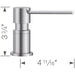 402299 Kitchen/Kitchen Sink Accessories/Kitchen Soap & Lotion Dispensers