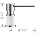 402307 Kitchen/Kitchen Sink Accessories/Kitchen Soap & Lotion Dispensers
