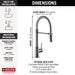 9659-KS-DST Kitchen/Kitchen Faucets/Pull Down Spray Faucets