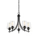 1-4032-5-BK Lighting/Ceiling Lights/Chandeliers