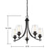 1-4032-5-BK Lighting/Ceiling Lights/Chandeliers