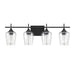 8-4030-4-BK Lighting/Wall Lights/Vanity & Bath Lights