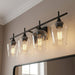 8-4030-4-BK Lighting/Wall Lights/Vanity & Bath Lights