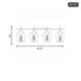 8-4030-4-BK Lighting/Wall Lights/Vanity & Bath Lights