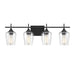 8-4030-4-BK Lighting/Wall Lights/Vanity & Bath Lights