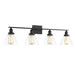 8-9130-4-BK Lighting/Wall Lights/Vanity & Bath Lights