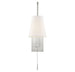 9-0900CP-1-SN Lighting/Wall Lights/Sconces