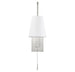9-0900CP-1-SN Lighting/Wall Lights/Sconces